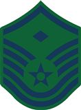 Master Sergeant MSgt stripes
